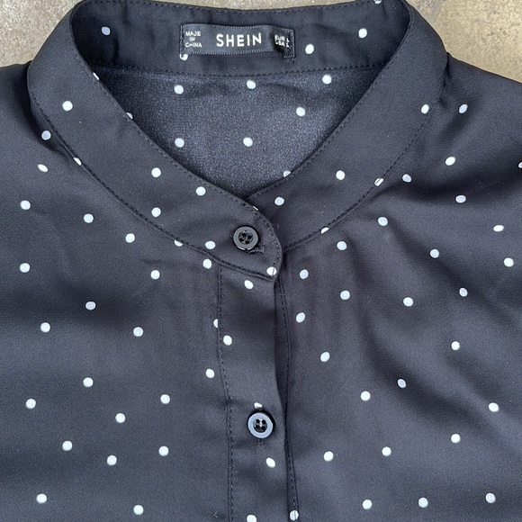 BNWOT Shein sheer blouse - Picture 2 of 11